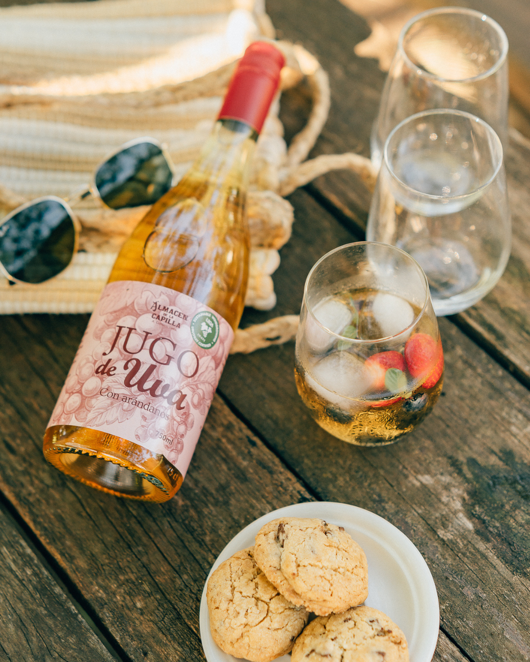 Jugo de uva con arándanos - Almacén de la Capilla