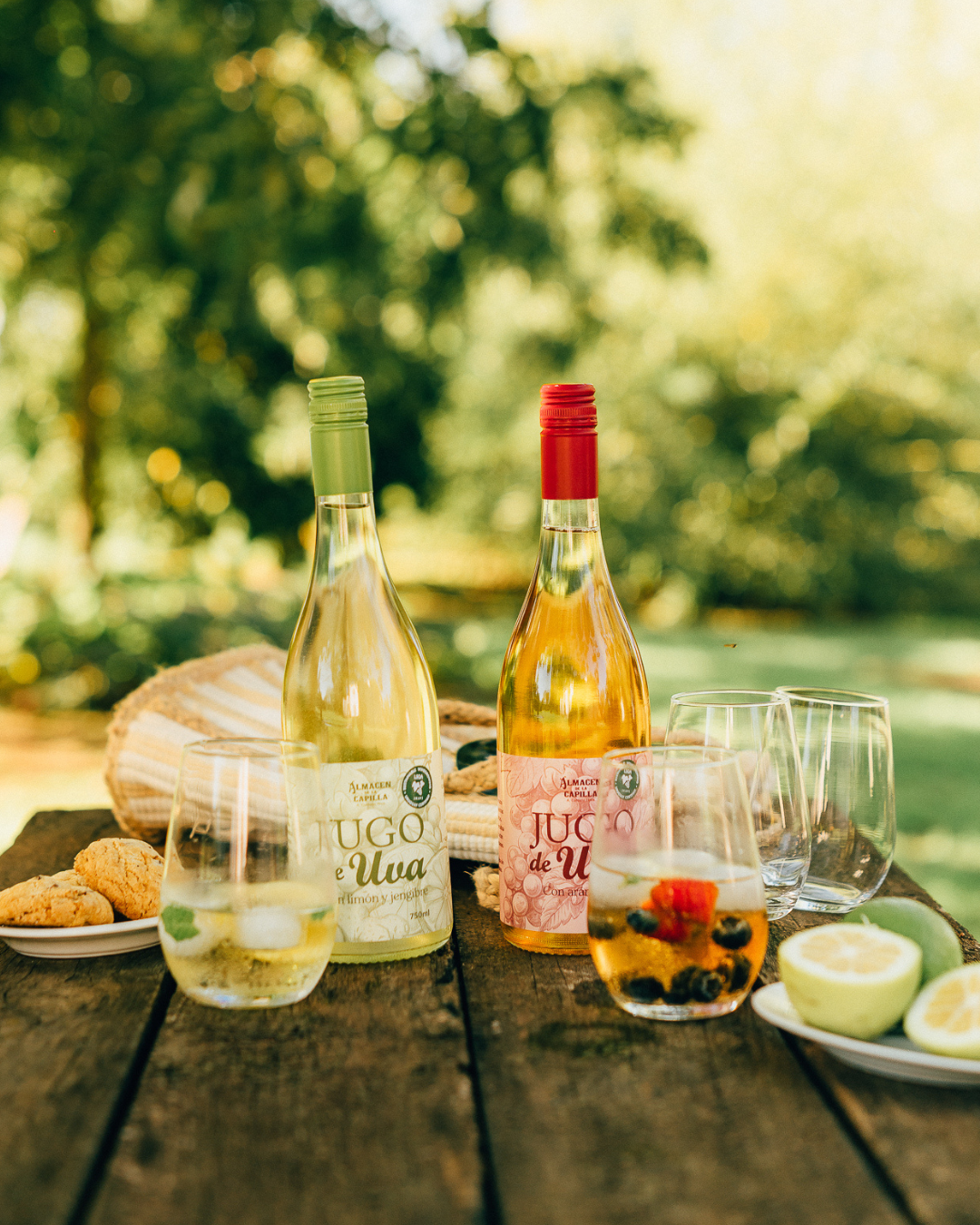 Jugo de uva con arándanos - Almacén de la Capilla