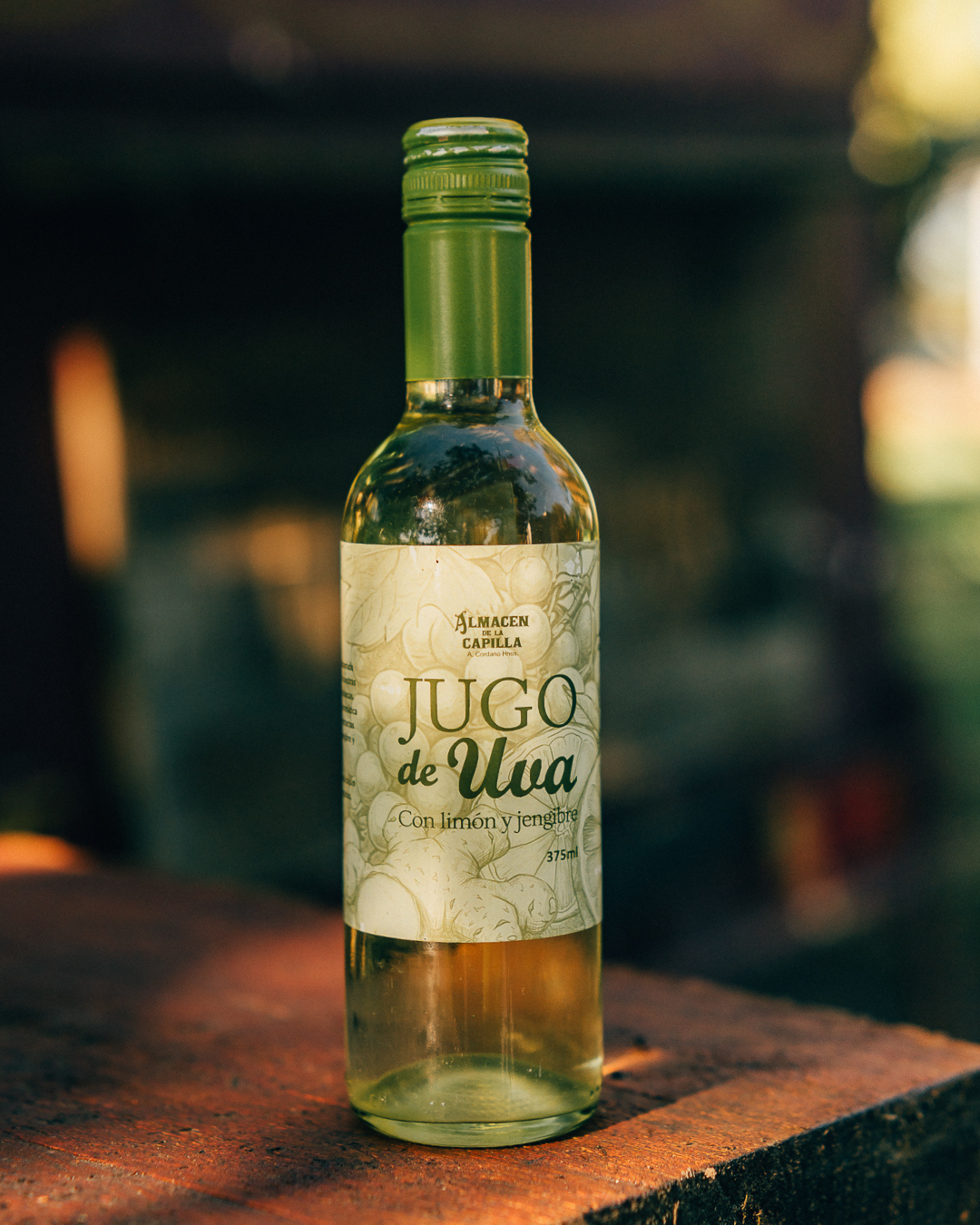 Jugo de uva con limón y jengibre (375ml) - Almacén de la Capilla